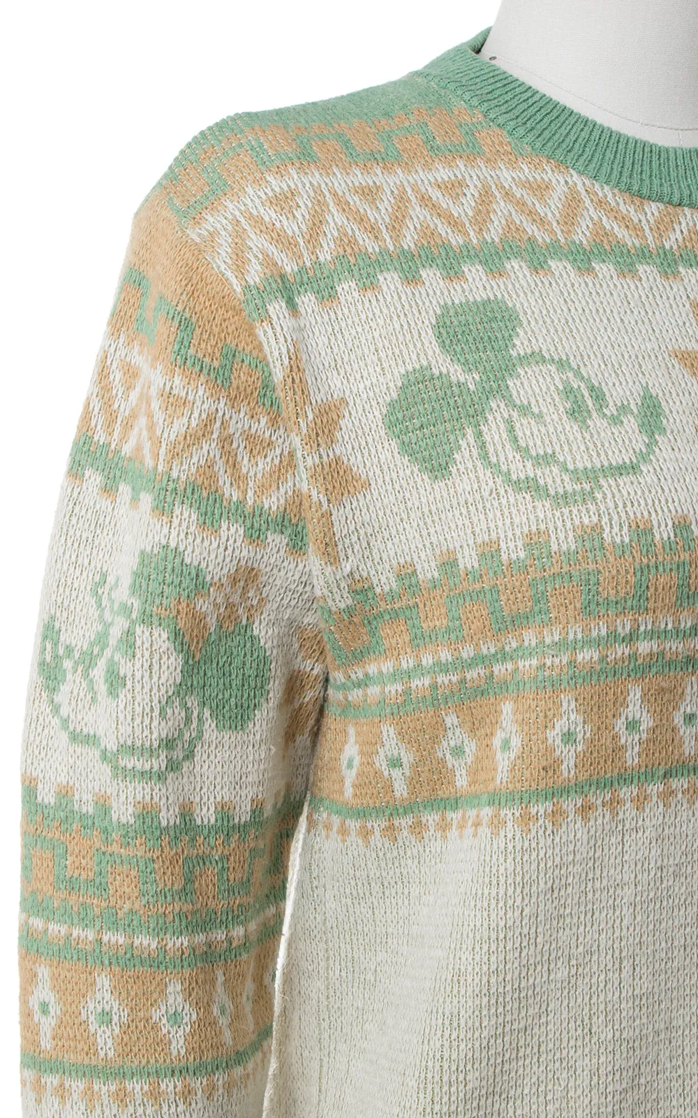 1970s Mickey & Minnie Mouse Novelty Print Sweater | medium/large