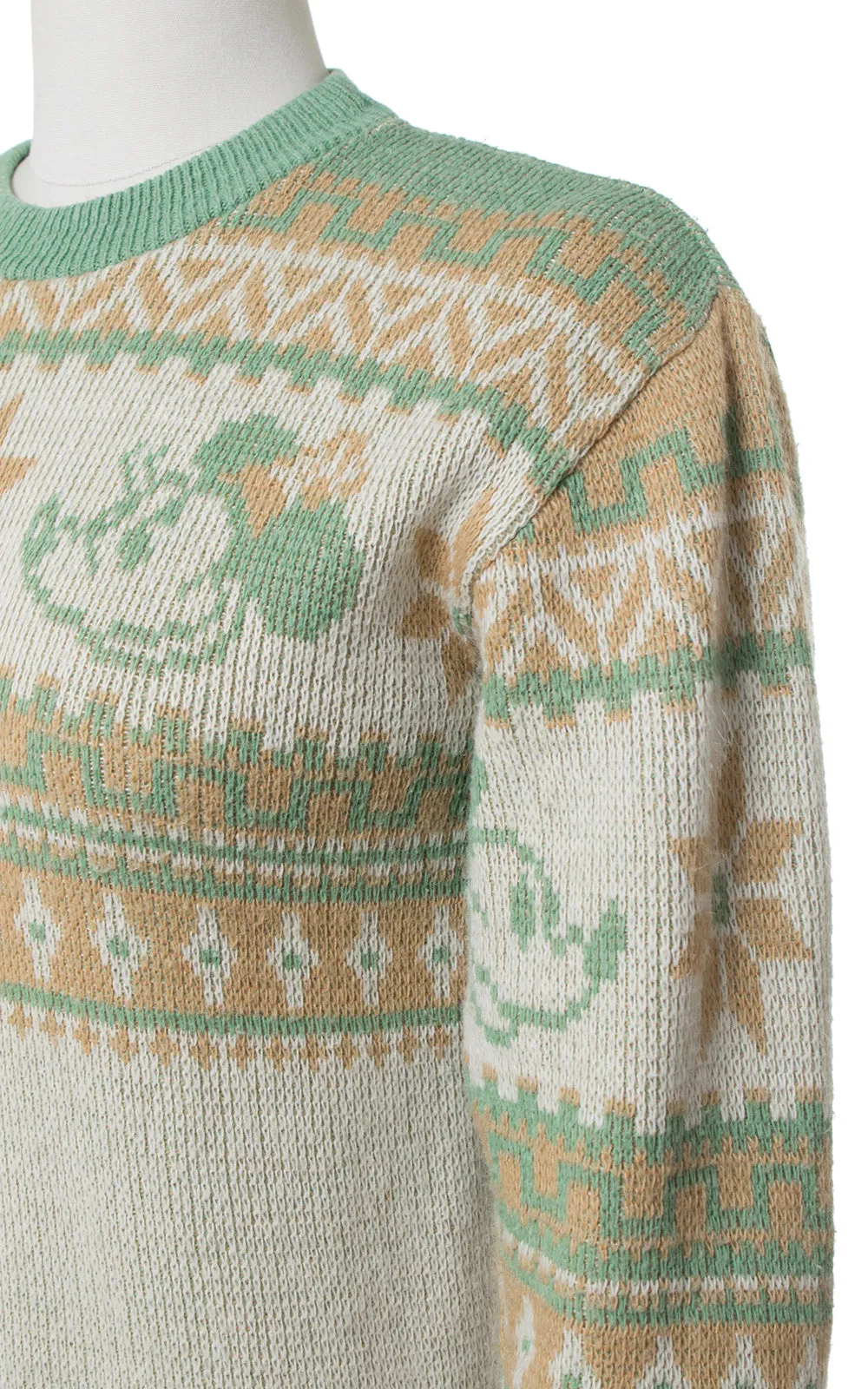 1970s Mickey & Minnie Mouse Novelty Print Sweater | medium/large