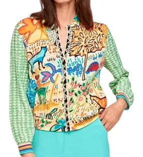 Aldo Martins - Kindu Mix Print Cardigan