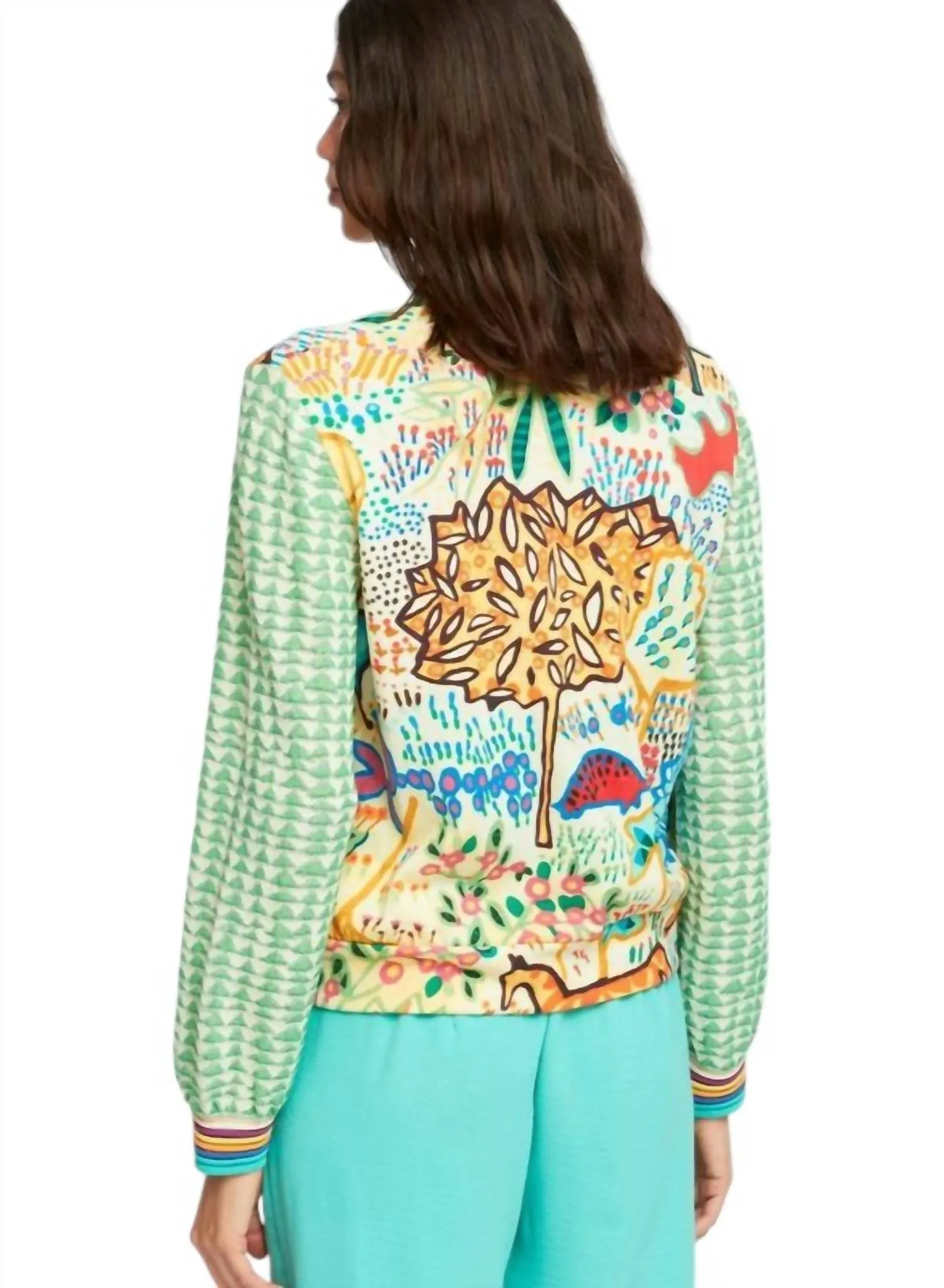 Aldo Martins - Kindu Mix Print Cardigan