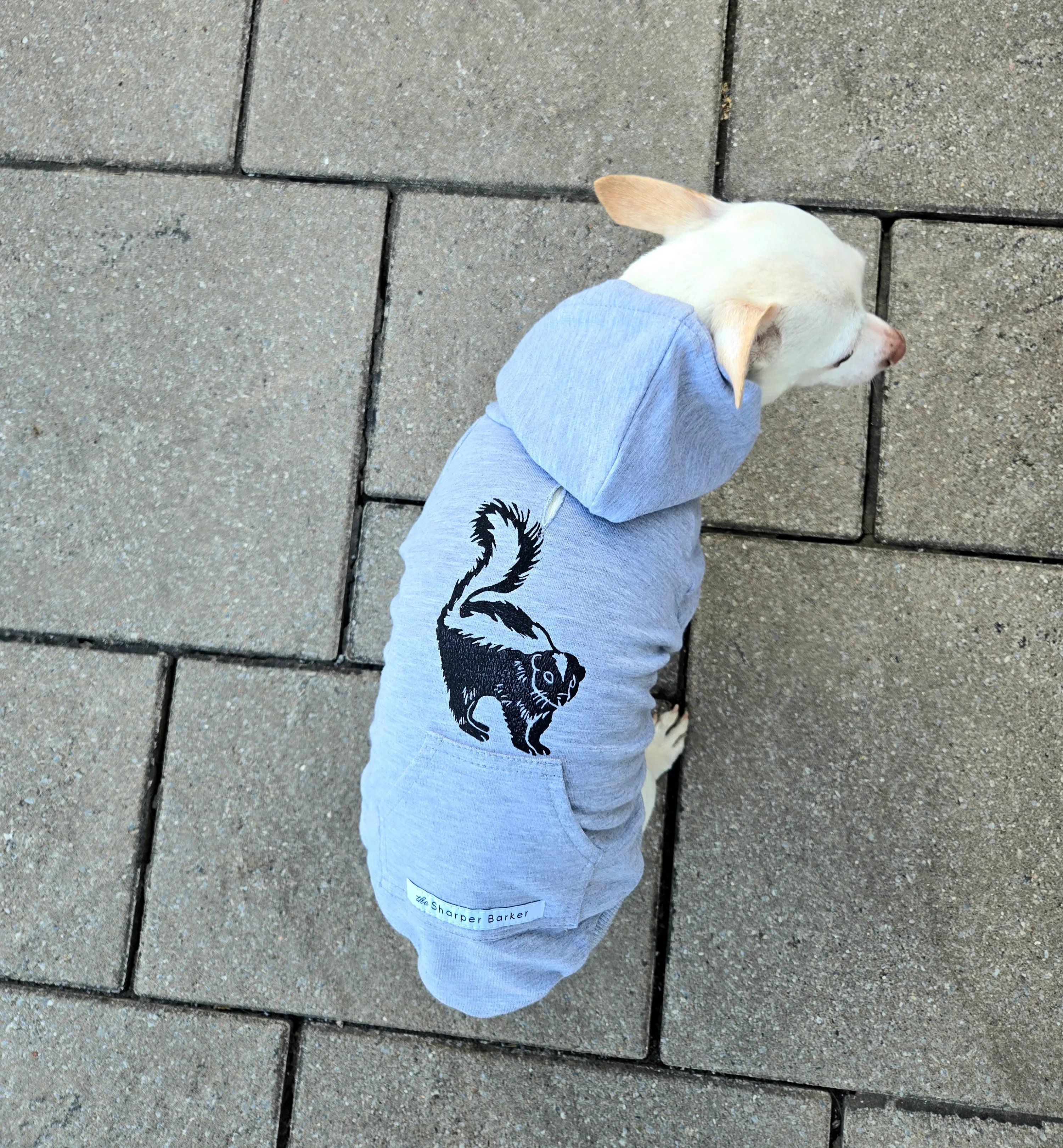 Bamboo Everyday Hoodie for Dogs - Light Heather Grey