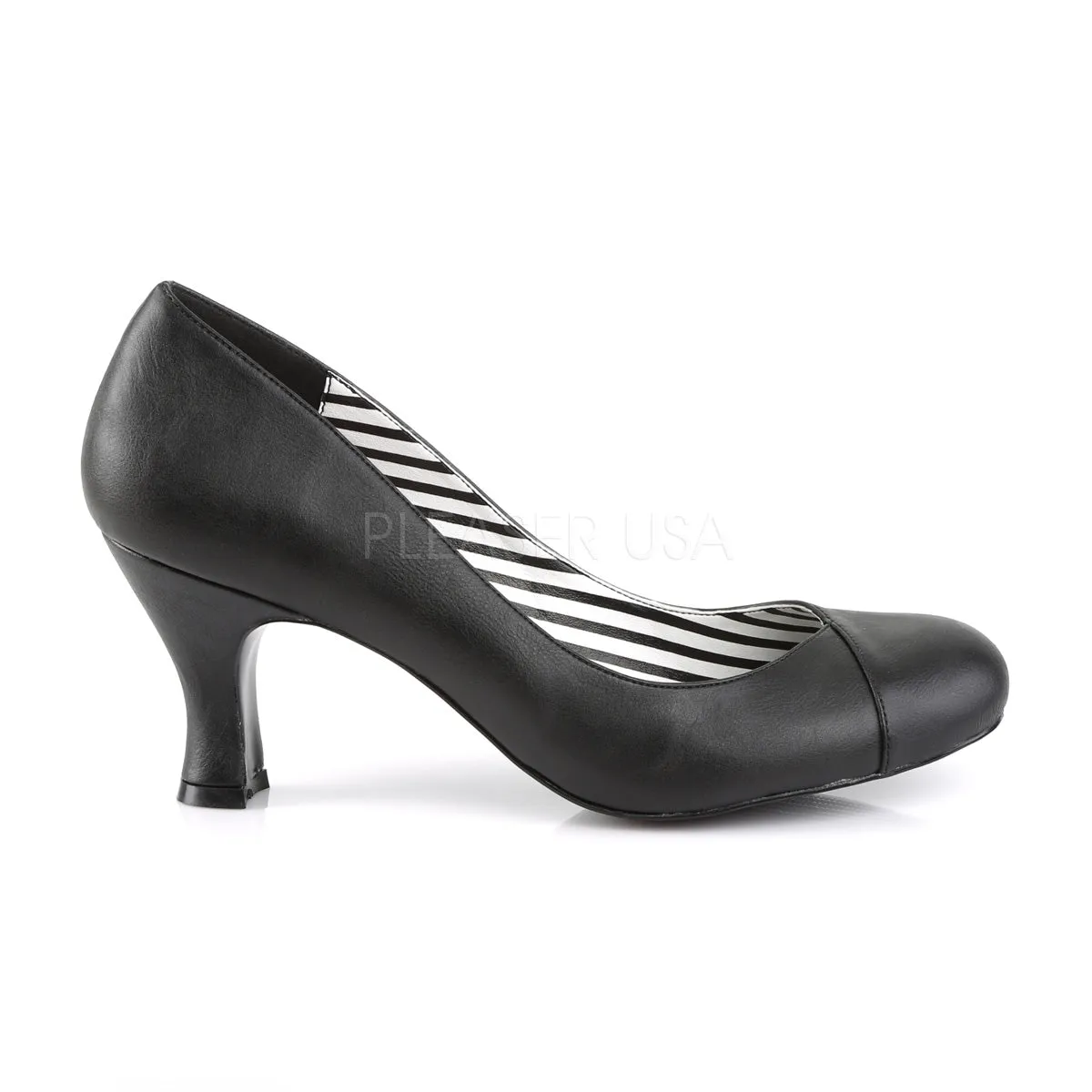Closed Toe Pump with 3-inch Heel 3-colors PS-JENNA-01