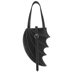 Faux Leather Batwing Handbag HB-215