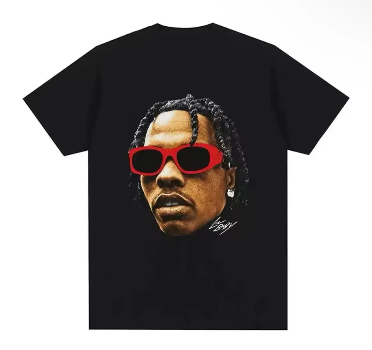 Hip Hop Lil Baby Graphic Men T Shirt