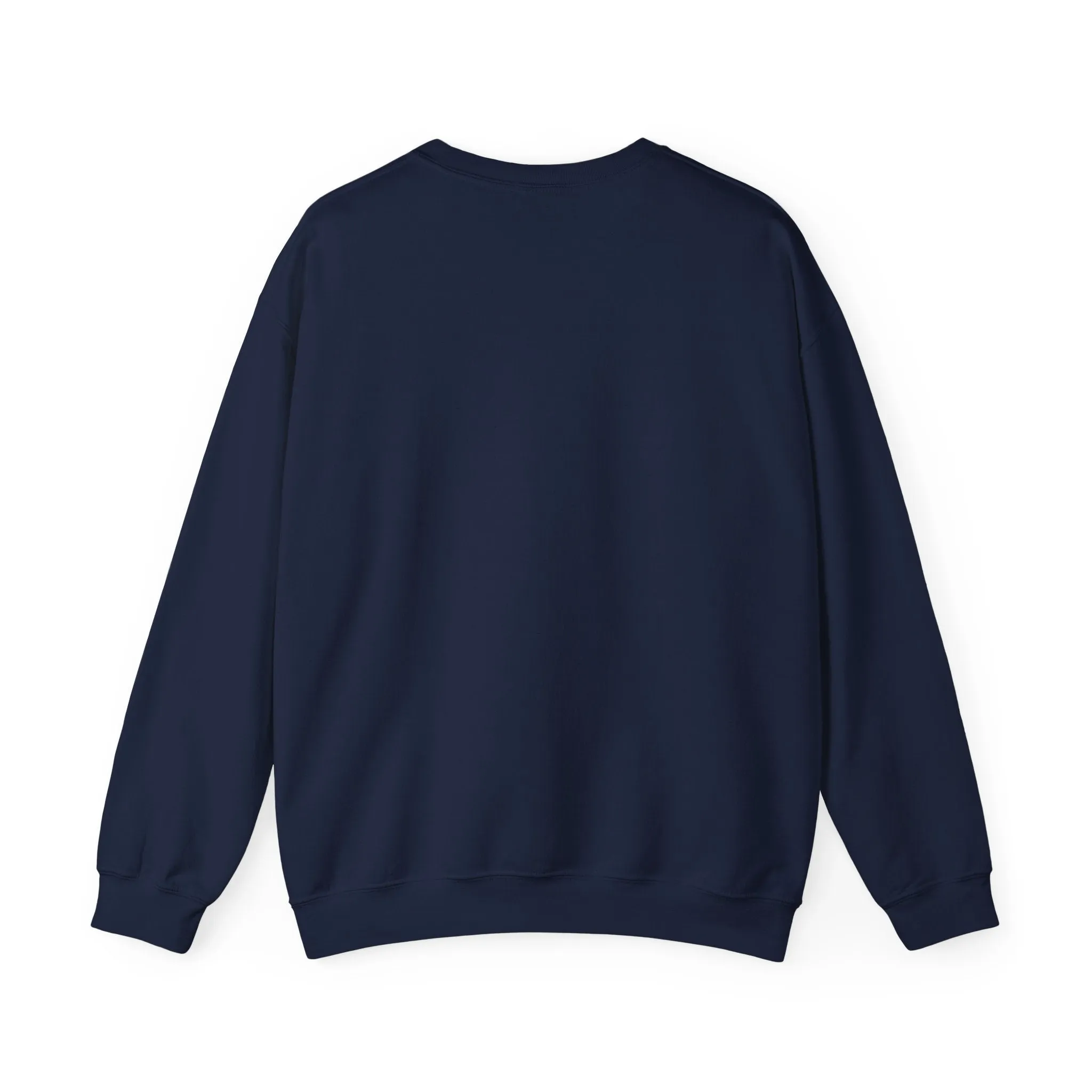 MOTHER on Repeat Oversized Pullover Crewneck Sweatshirt, Gifts for Mom, Baby Shower Gifts, Light Blue on Navy, Mother's Day Gift