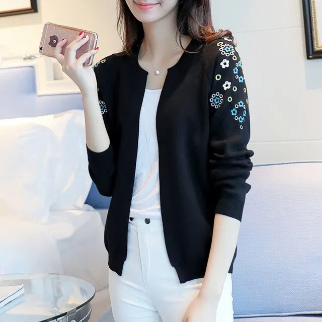 OHCLOTHING Knit a female cardigan