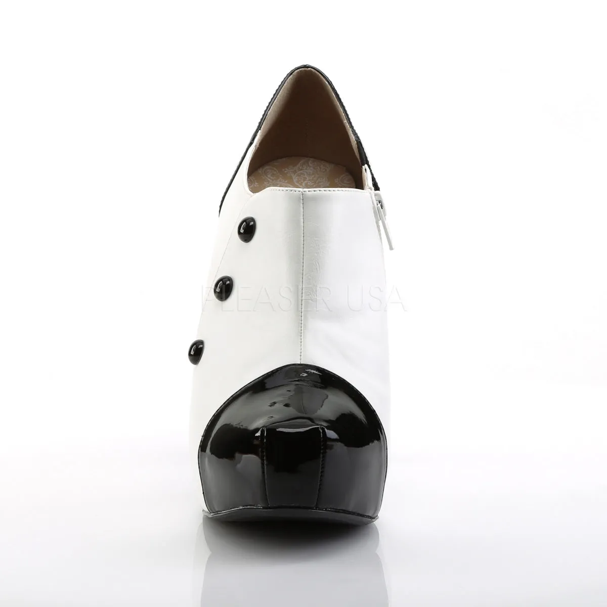Platform 3-Button Ankle Boot with 5-inch Heel CHLOE-11