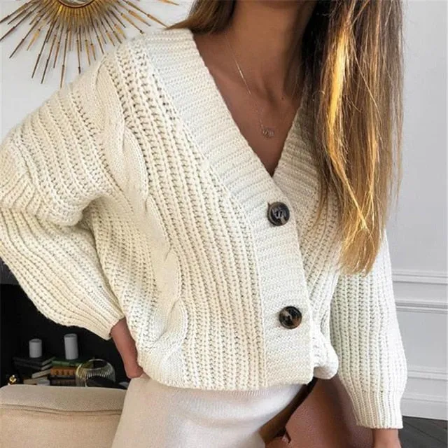 VITIANA Knit Sweater Women Autumn