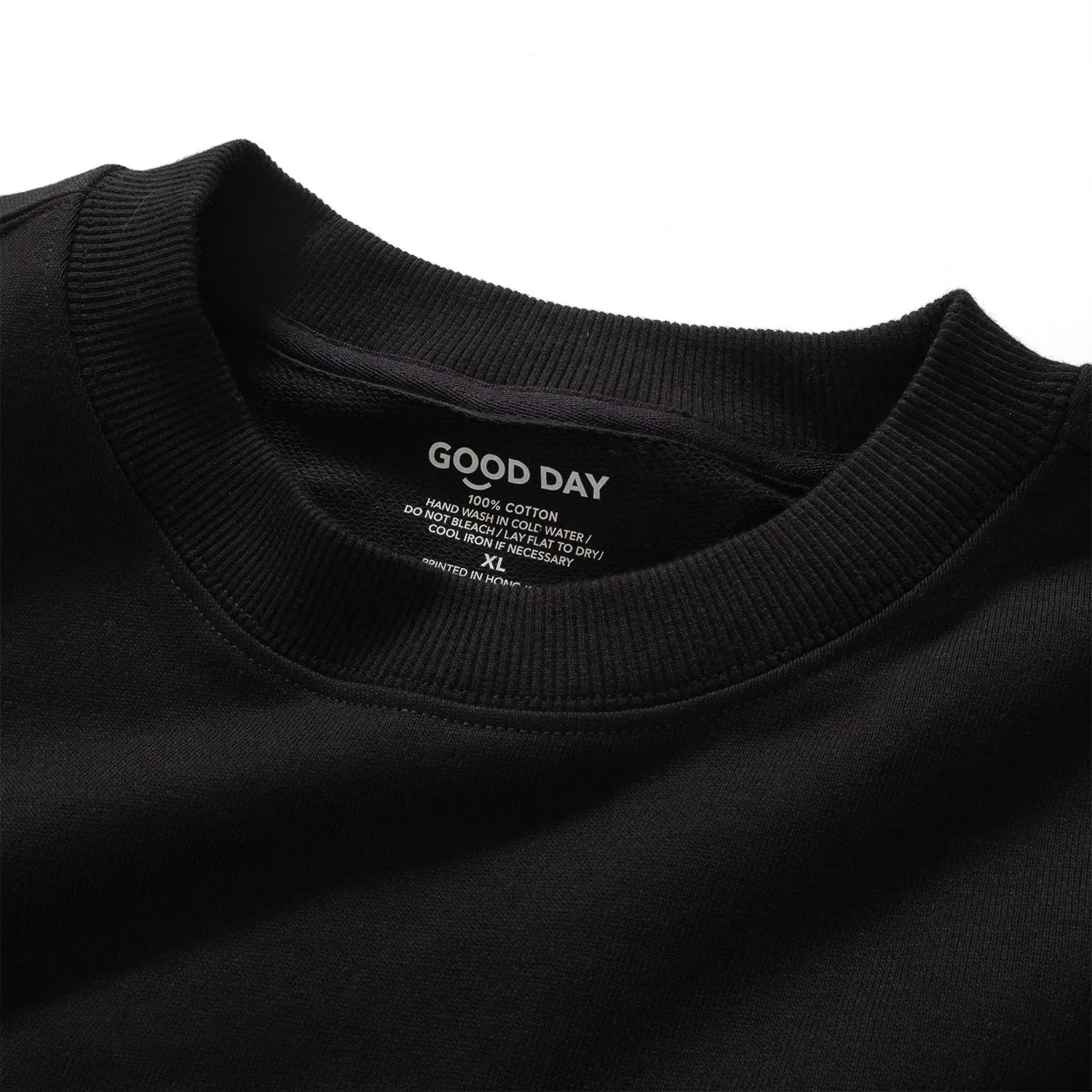 (ZW437) Canned Cat Graphic Pocket Sweater